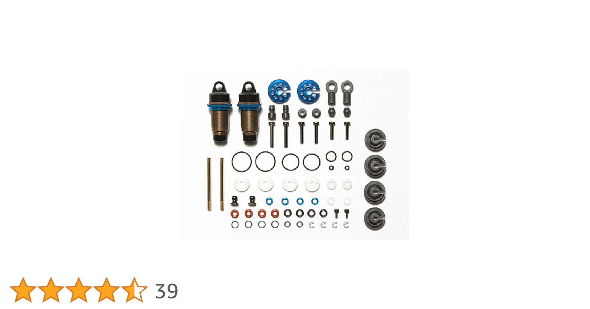 タミヤラジコンアバンテ新品未開封品フロントリアビックボアARダンパーセット タミヤ ホップアップオプションズ OP.1507 ビッグボアARダンパー