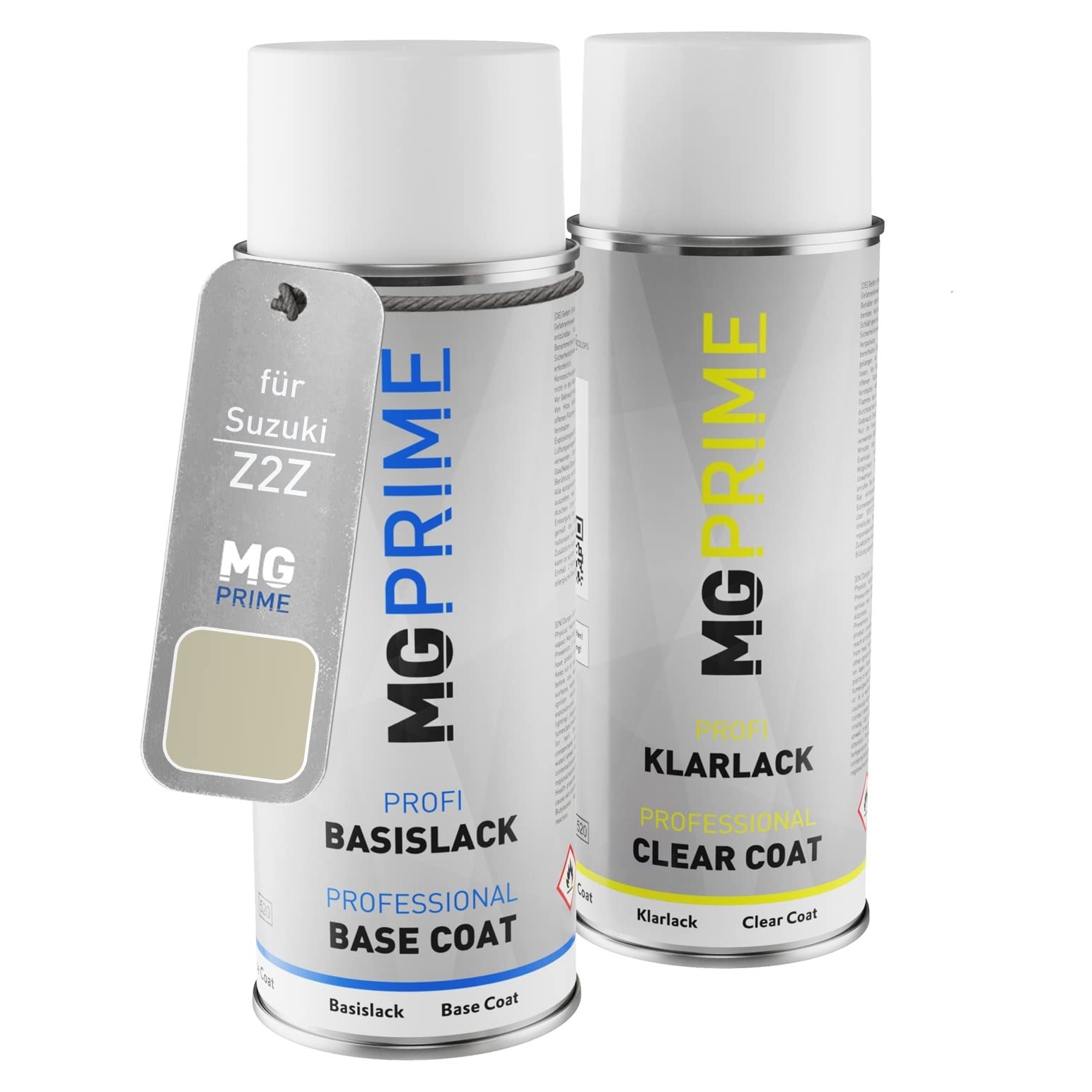 MG PRIME Peinture Auto Aérosol – Suzuki Z0N Keen Gold Metallic + Vernis, 400ml, Qualité OEM, Made In Germany