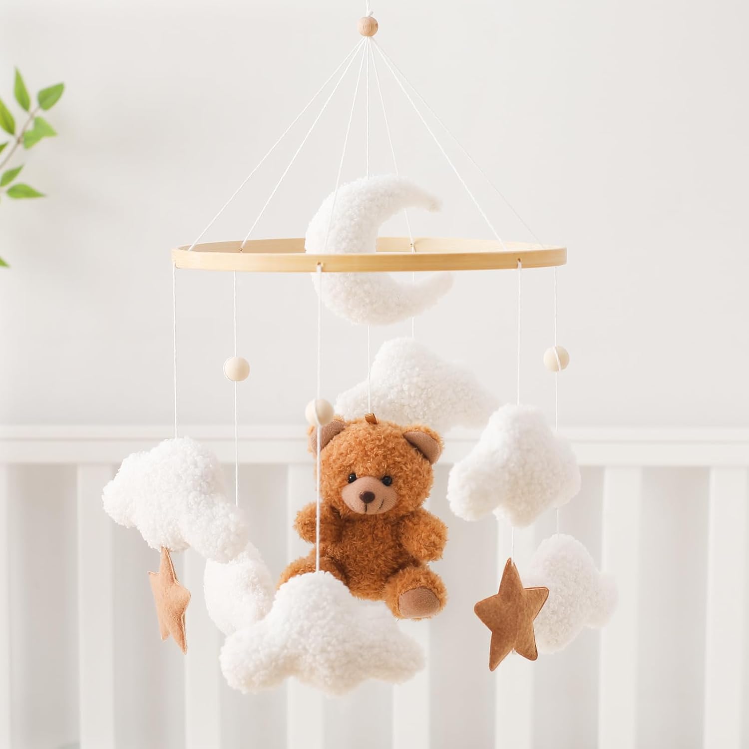 let’s make Baby Mobile for Crib Bear Cloud Crib Mobile Handmade Furry Nursery Mobile Gender Neutral Crib Toy Hanging for Nursery Decor Accessories let’s make Baby Mobile for Crib Bear Cloud Crib Mobile Handmade Furry Nursery Mobile Gender Neutral Crib Toy Hanging for Nursery Decor Accessories