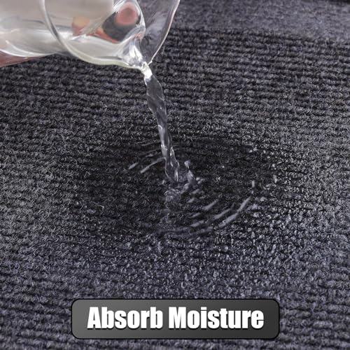 Homaxy Door Mat, Rubber Backed Non Slip Door Matts Indoor, Dirt Trapper Absorbent Mats, Washable Front Doormat Outdoor - Image 4