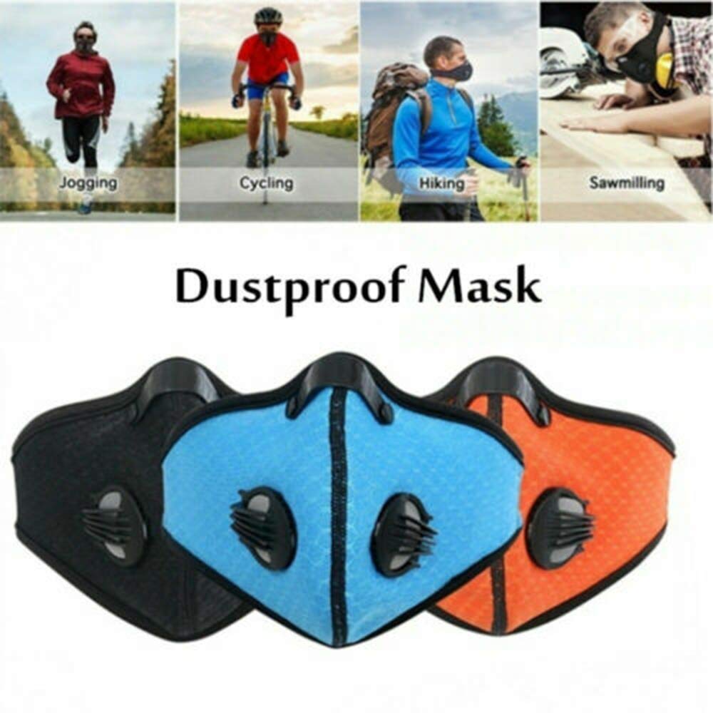 Masque anti-poussière, Masque respirant anti-pollution SUNWAN, Respirateur anti-poussière avec charbon actif