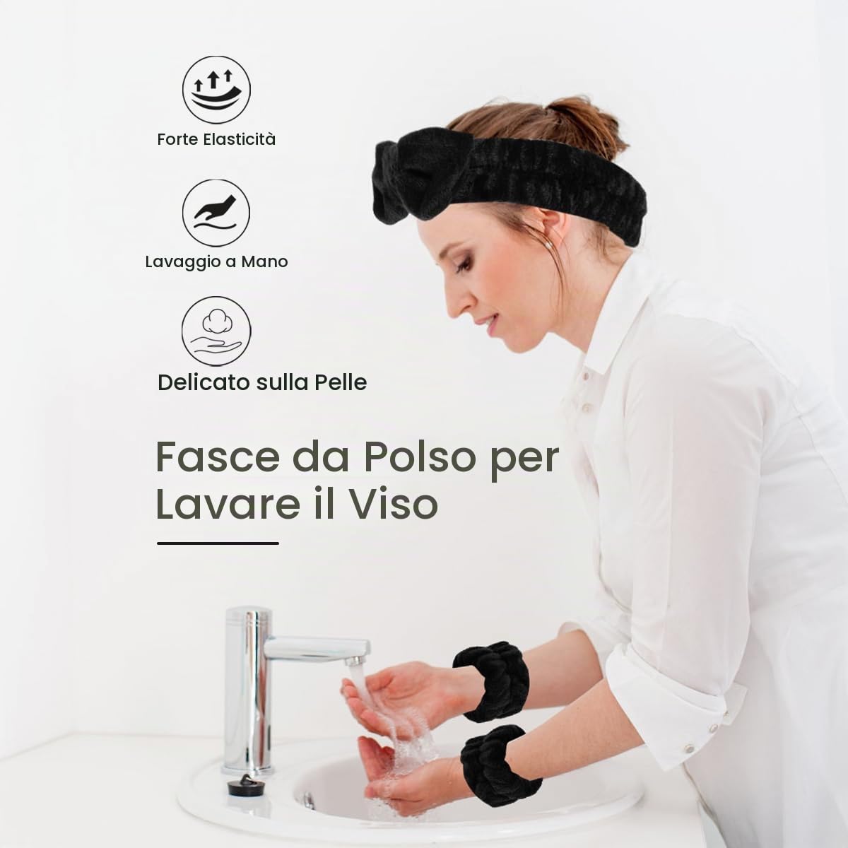 MAANGE Set di pennelli da trucco, 54 pezzi, kit di trucco multifunzionale, pennelli sintetici di alta qualità, per donne e ragazze (nero, 54 pezzi)