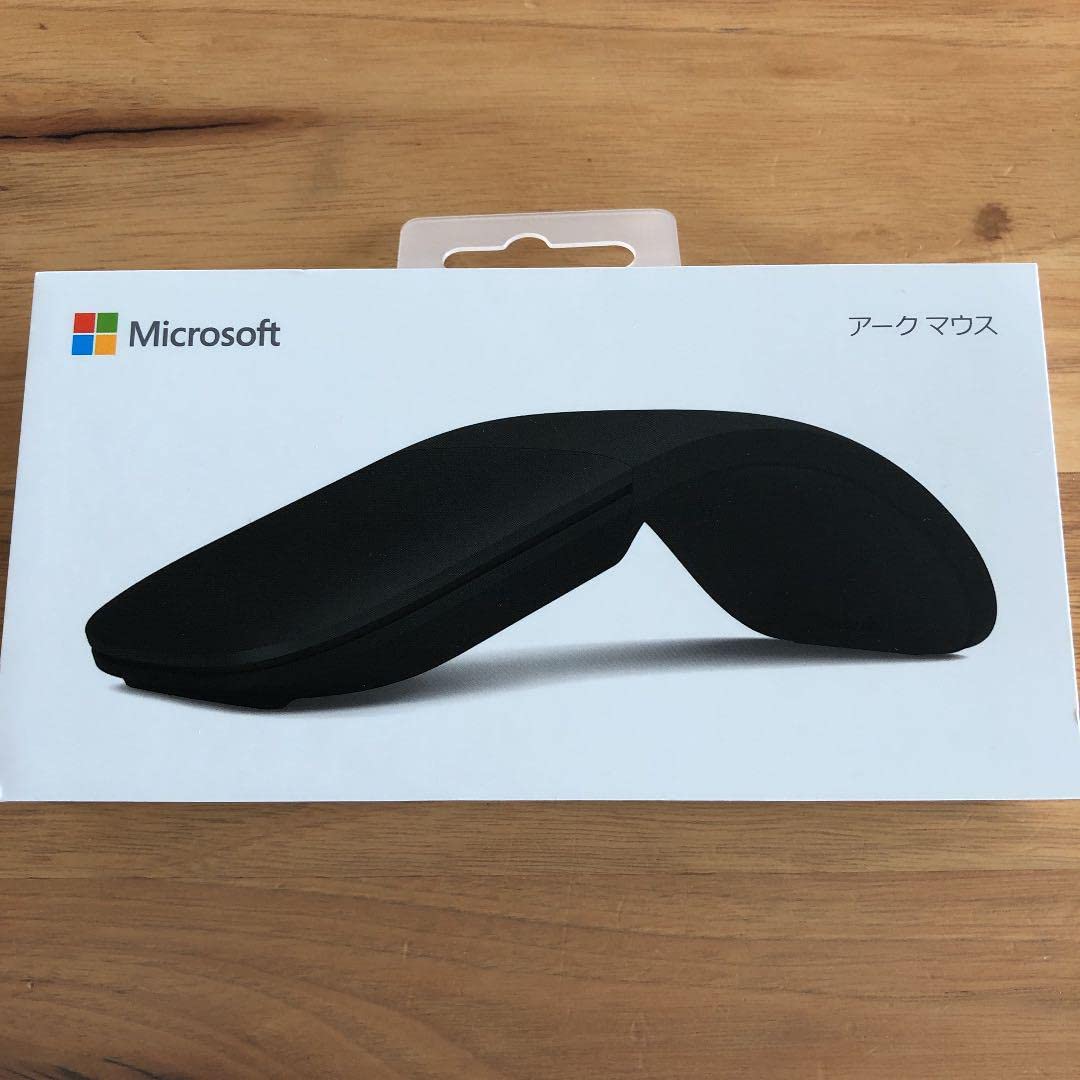 Amazon.co.jp: マイクロソフト アークマウス 黒 ELG-00007 ブラック 