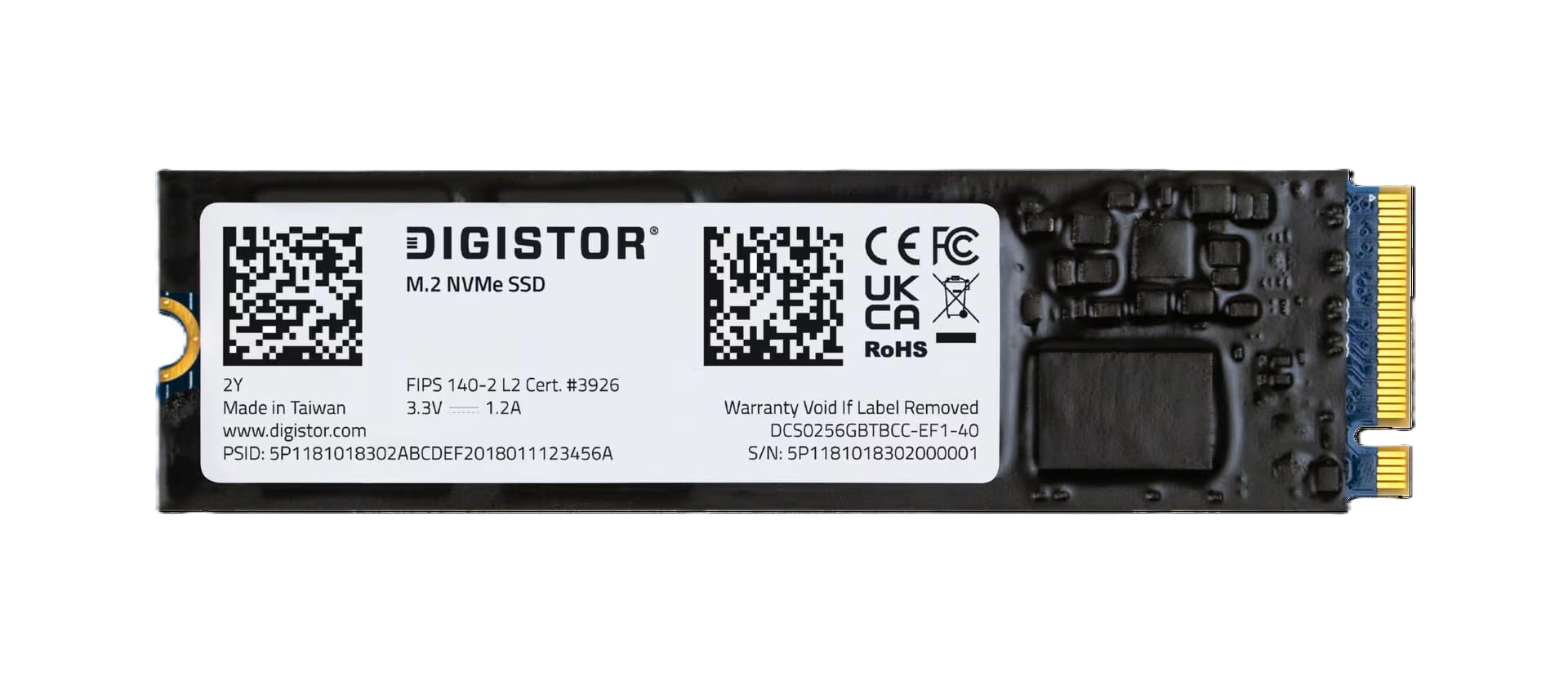 M.2 NVMe SSD with FIPS 140-2 L2 Certified encryption, M.2 2280 PCIe3x4 NVMe SSD, E12F, BiCS5, 1TB-picture-15