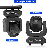 UKing 100W LED Moving Head Reflektor DMX 512 RGBW Prizma Fényeffekt 8 Szín 8 Gobo DJ Disco Színpadi Világítás 6