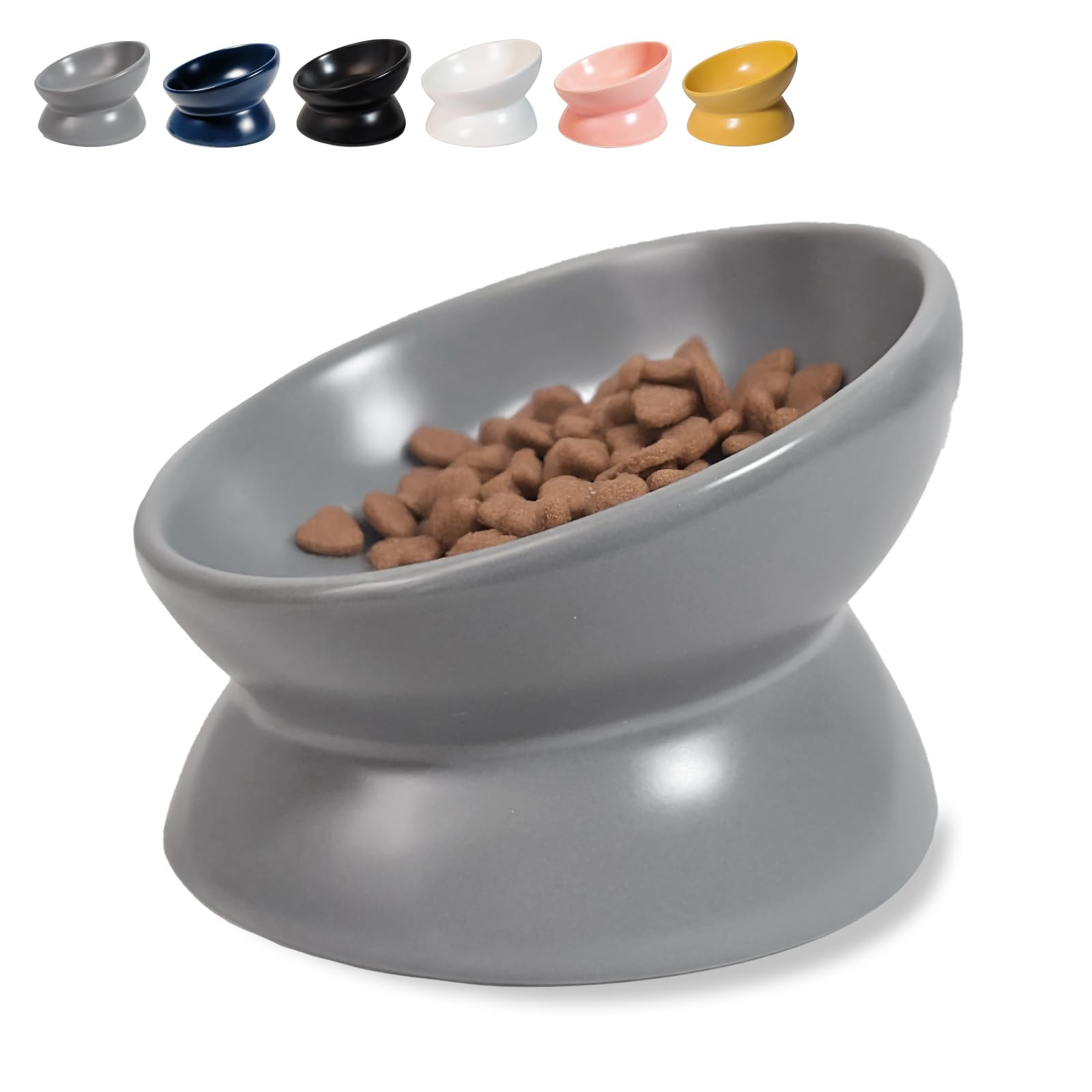 Amazon | [From Life Basics]《食べやすい15度傾斜のペット食器