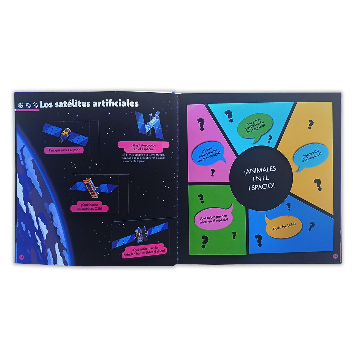 Pequeños curiosos: El libro del espacio