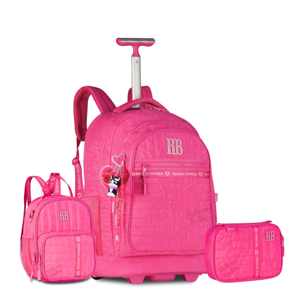 Kit Mochila Grande de Carrinho Oficial Rebecca Bonbon RB – 19″ – Clio Coleção 2026 (Azul) em promoção! Veja a oferta e mais achadinhos de Mochilas escolares 7 Hoje é o melhor dia para comprar Kit Mochila Grande de Carrinho Oficial Rebecca Bonbon RB – 19″ – Clio Coleção 2026 (Azul) com aquele preço maroto! Promoção! Aproveite a oferta! 7