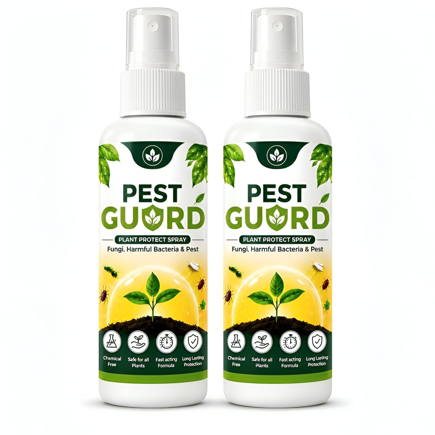 Pest Guard Plant Protect Spray 50ml | Natural Plant Protection for Indoor & Outdoor Plants | Helps Protect Against Common Garden Pests & Fungal Issues | Ready-to-Use Plant Care Spray, Pack Of_2-image-21
