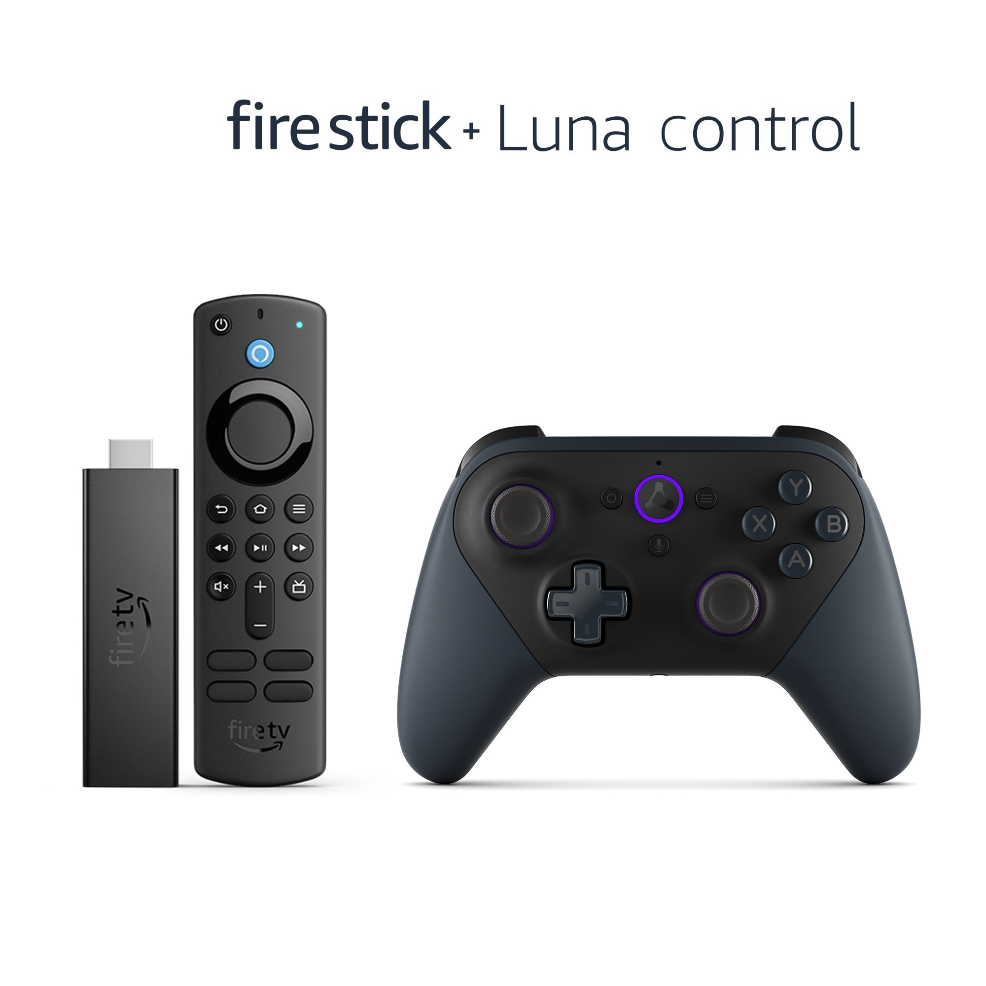 Fire TV Gaming Bundle including Fire TV Stick and Luna Controller