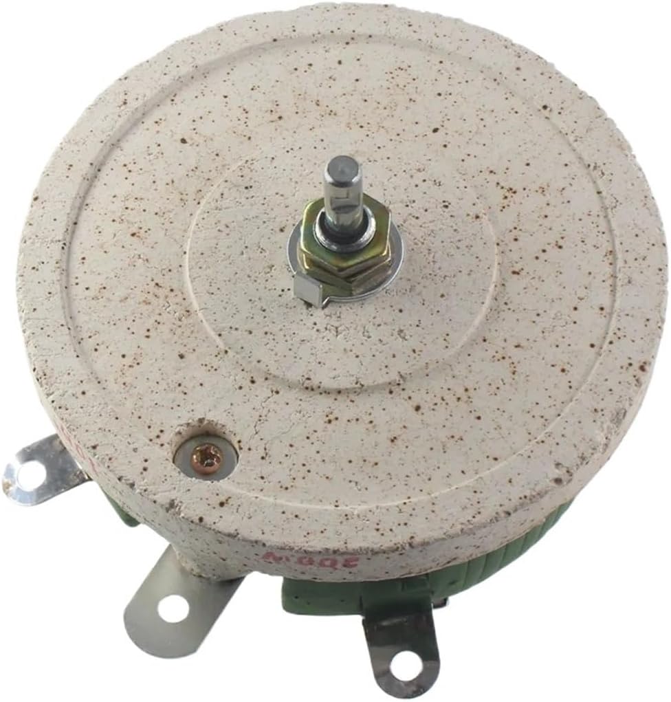 200W BC1 high Power Rheostat Variable Wire Wound Disc Shape Adjustable Resistor Sliding 1R 2R 3R 5R 10R 15R 20R 25R 30R(15R)