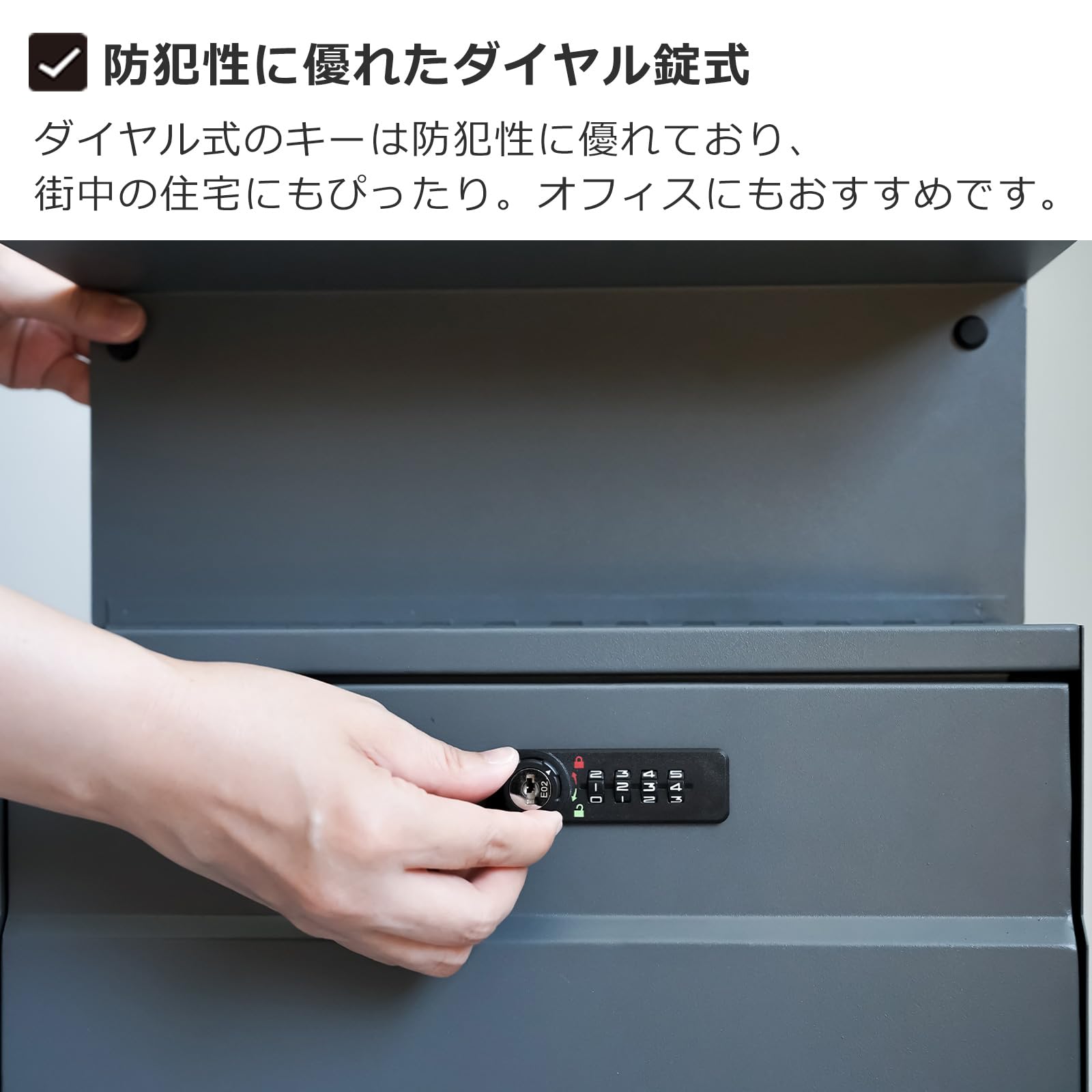 Amazon.co.jp: AXCIS（アクシス） スマートポスト 壁掛け ダイヤル式