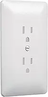 Espelho de tomada dupla Taymac 2000W Masque 2000, branco, pacote com 1