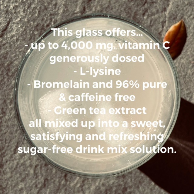 can i mix glutathione and l-lysine together Rehydration nutrient amino acid composition Sufficient-C 4,000 mg. High-Dose Vitamin