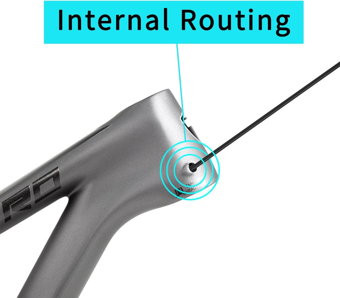 Carbon Mountain Bike Frame 27.5er 29er Hardtail Bikes Frame 15''/17''/19'' Disc Brake Cyclocross Bike Frames QR 135MM Internal Routing