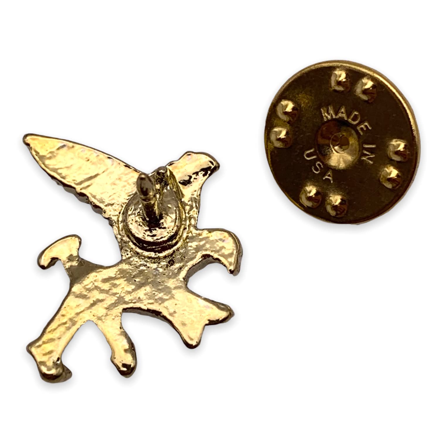 StockPins Gold Griffin Lapel Pin – Perfect Medieval Costume Accessory and Unique Gift – Ideal for Backpacks, Hats, and Jackets – Made in USA