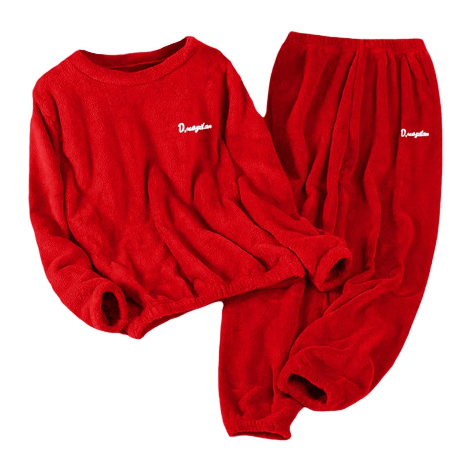 WWricotta Set Pigiama Termico Donna - Flanella Morbida, Maniche Lunghe e Pantaloni, Caldo e Accogliente, Ideale per Inverno e Relax