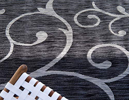 Tapete decorativo rectangular Unique Loom 4'1" x 6'1" miniatura 5