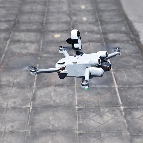 Miniatura 4 de XINANEE - Soporte de trípode para cámara de acción para DJI Mini 3 Pro, accesorios para drones, adaptador de extensión de cámara de luz de vuelo