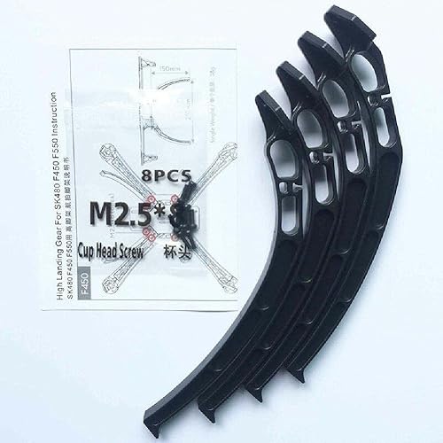 Miniatura 4 de MOOKEENONE Tablero central de fibra de vidrio  marco cuadrado de brazo de plástico para FPV F450 accesorios para drones