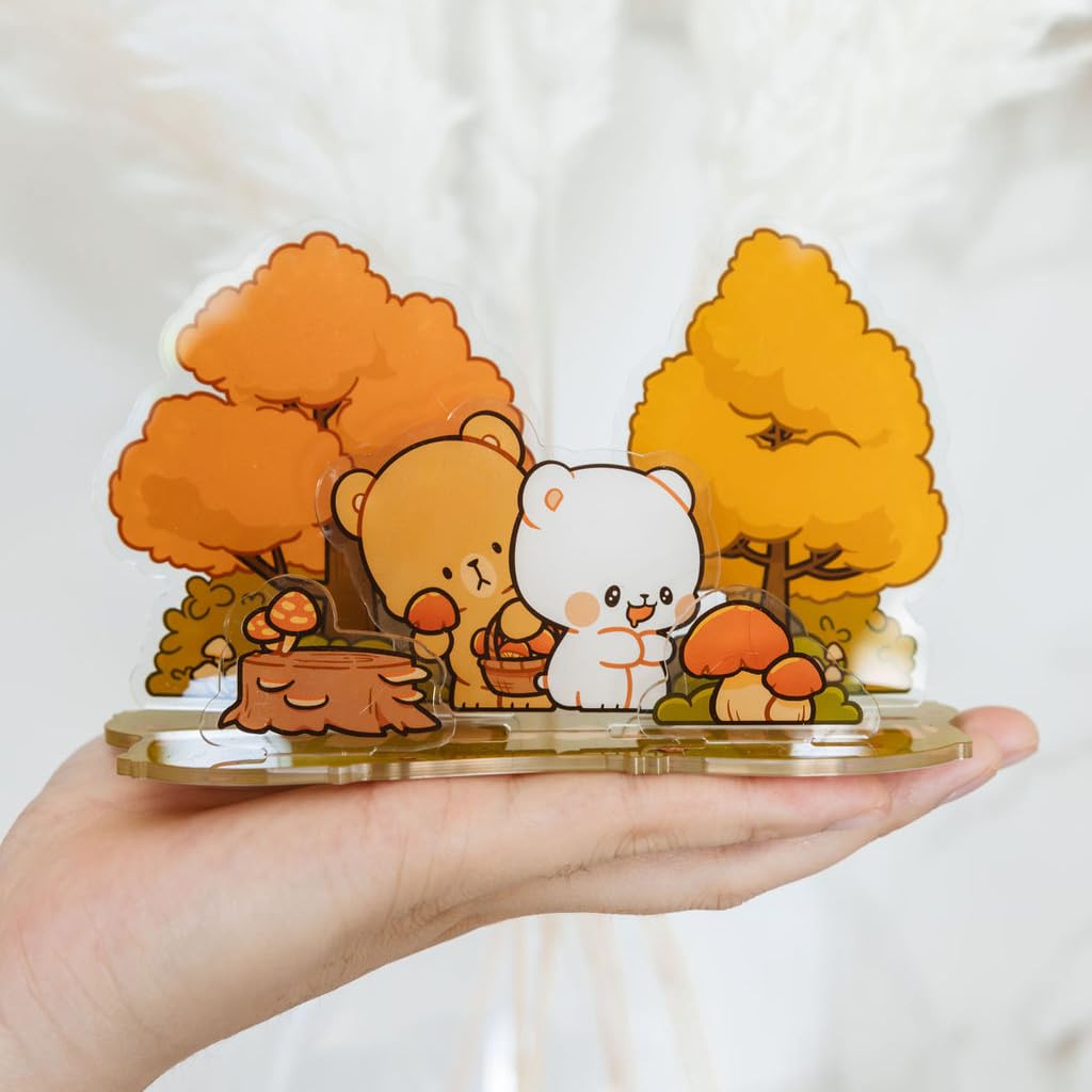 Amazon.com: Milkmochabear Forest Forage Acrylic Standee Authentic