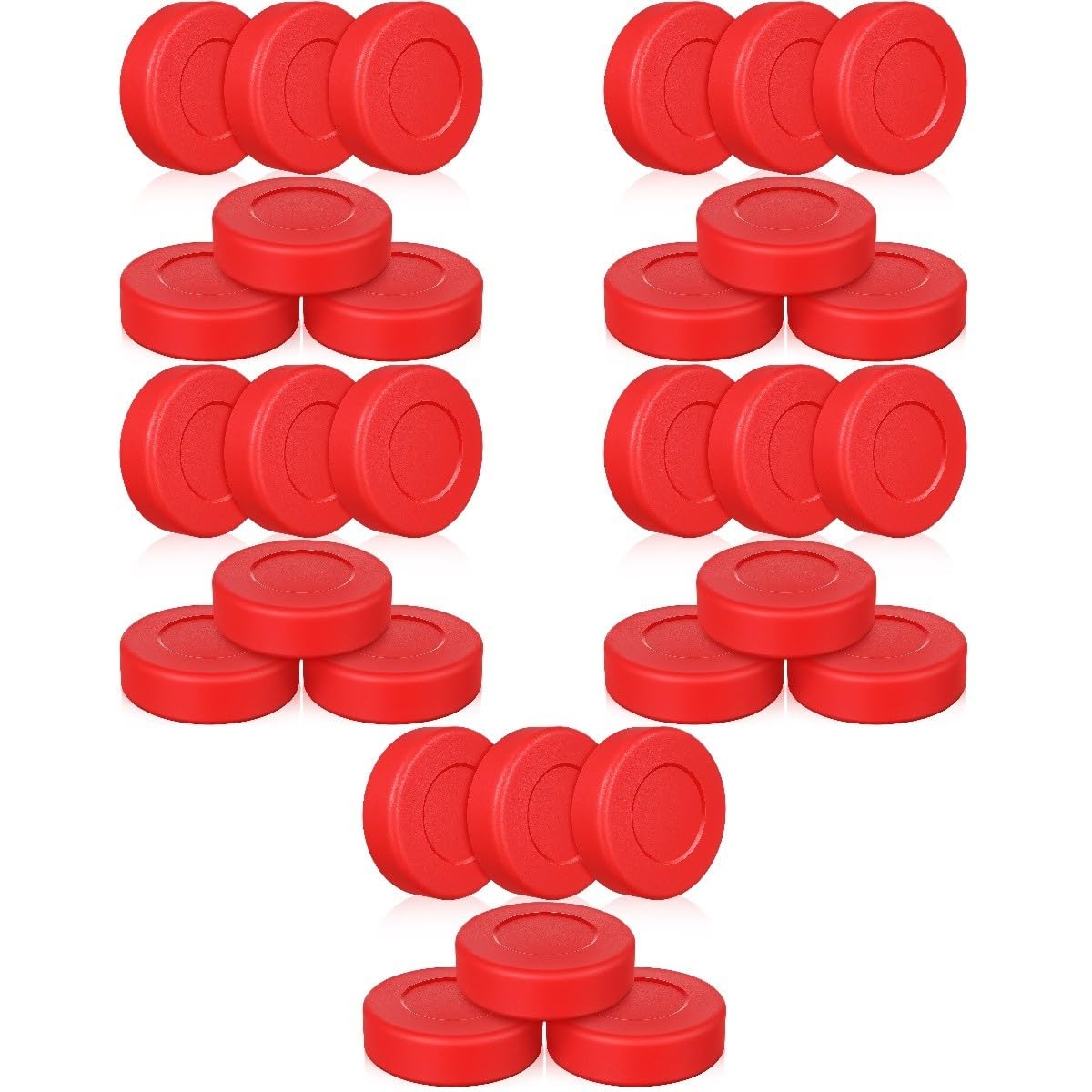 HEMOTON Packs De Rondelles De Hockey Pucks Et Balles De Hockey pour Entraînement avec De Rangement Moyenne pour De Glace
