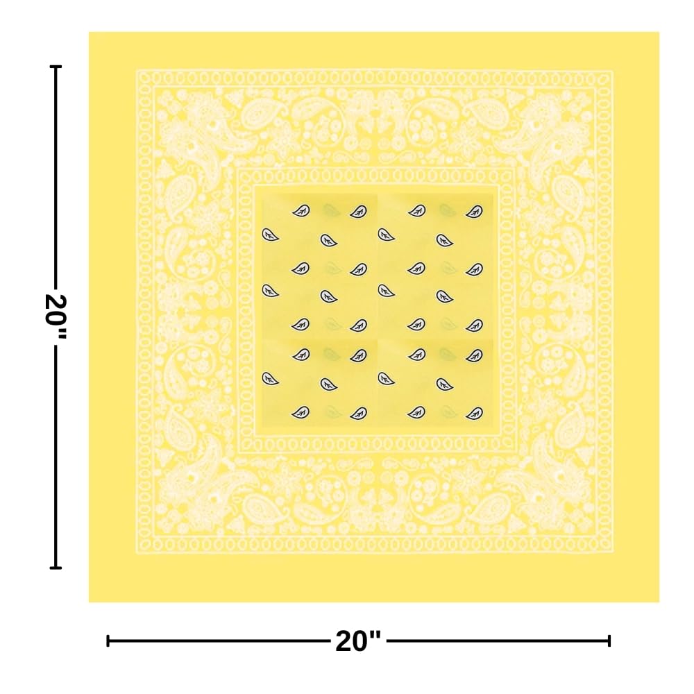 Rainbow Bandanas - Apparel Accessories - 12 Pieces