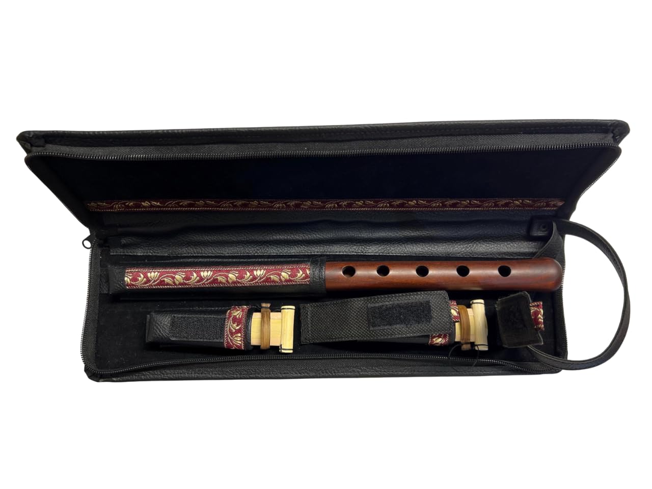 DUDUK Key A Apricot Holz Oboe Balaban Holzblasinstrument Lederetui Spielanleitung 2 Blätter armenischer Duduk
