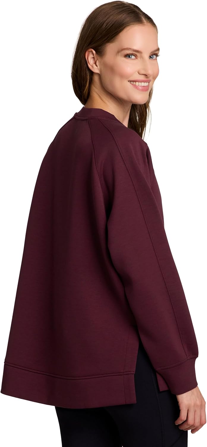 RBX Transitional Sweatshirt for Women, Luxe Athleisure Sweatshirt Ultra Lightweight Long Sleeve Super Soft Pullover - Image 5