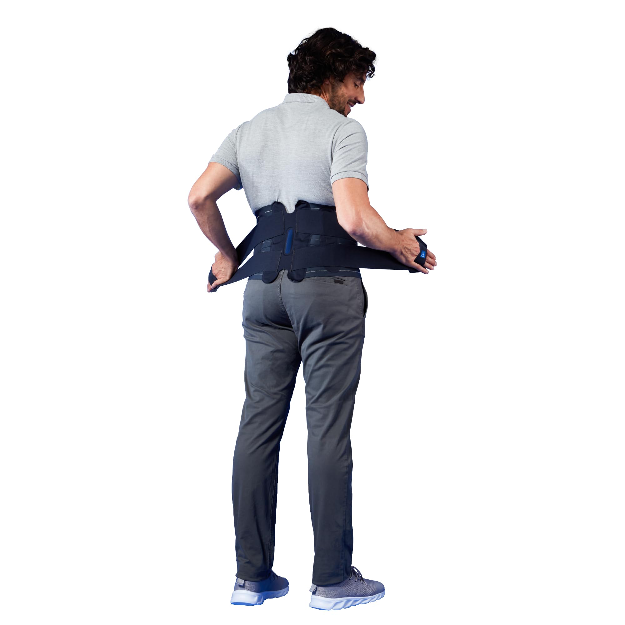 THUASNE, Cintura di sostegno lombare con tessuto elastico (L)