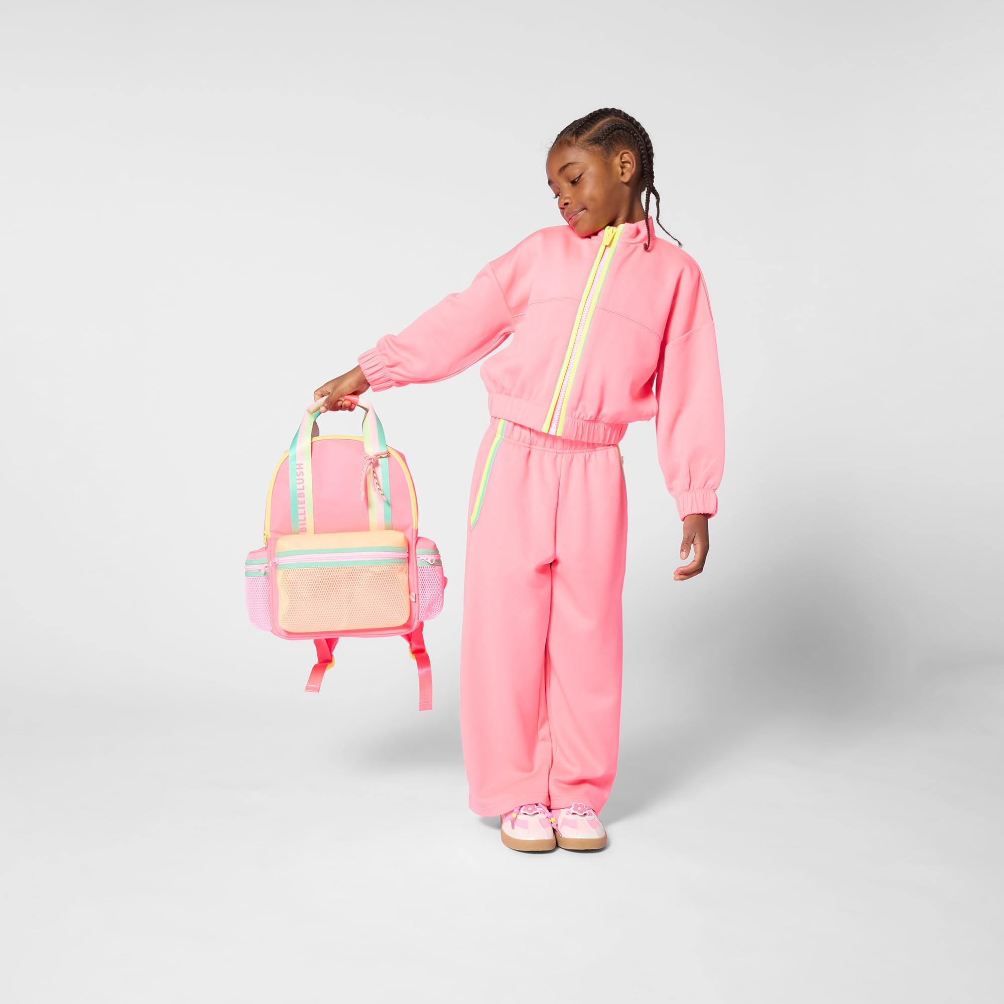 Billieblush Pantaloni Larghi Bambina, Rosa, 6 Anni