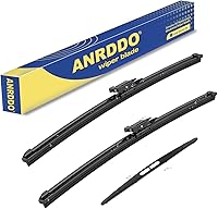 Vista 32 de Juego de 3 limpiaparabrisas de repuesto para Acura MDX 2014, 2015, 2016, 2017, 2018, 2019, 2020, juego de 3 limpiaparabrisas de 26 + 20 + 14