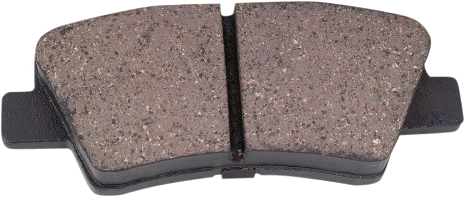TRQ Rear Brake Pad and Rotor Set Ceramic Compatible with 2019-2021 Hyundai Veloster 2020 Kia Forte