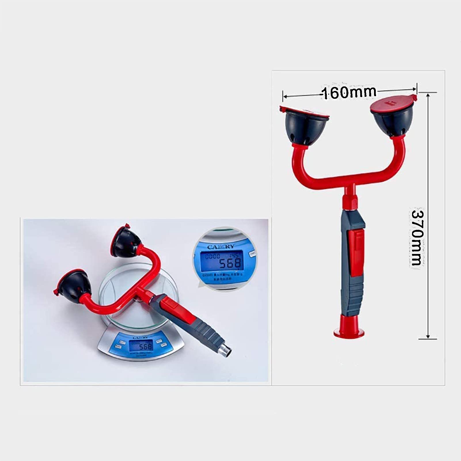Lavaojos portátil de Emergencia con Manguera de rocío, lavaojos de Pared para Laboratorio móvil (220 mm)