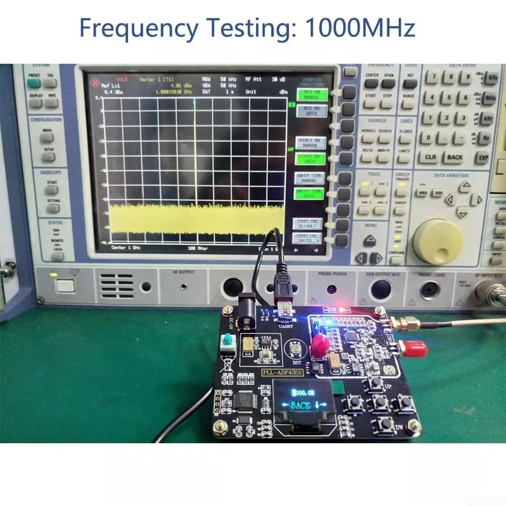 Modulo di frequenza di spazzata PLL del generatore di segnale di ADF4351 rf, 35MHz 4400MHz, esposizione di OLED