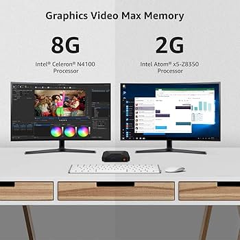 ミニPC CHUWI HeroBox 未使用 CHUWI HEROBOX MINI PC Windows 11 Mini Desktop Computer Intel