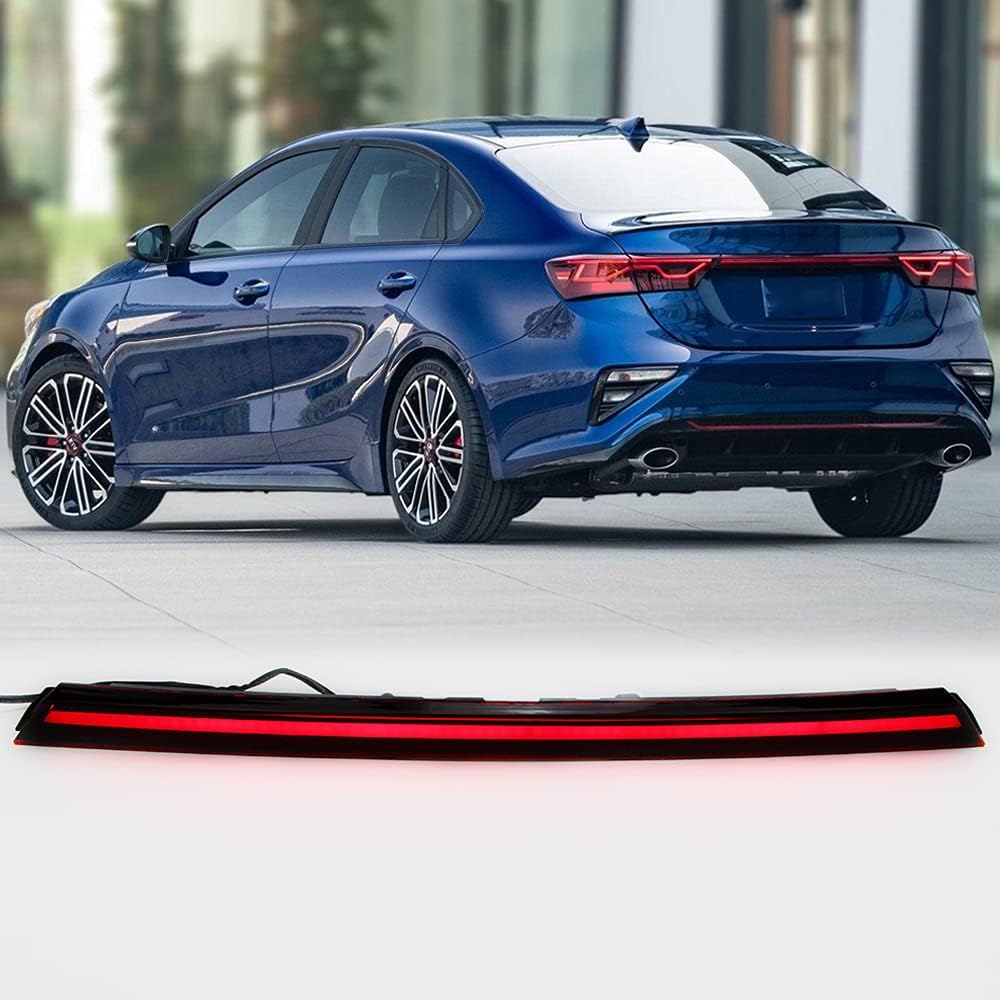 Tail Light Extension LED for Kia K3 Forte Cerato 2019 2020 2021 2022 2023 Rear Trunk Driving Third Brake Signal Lamp