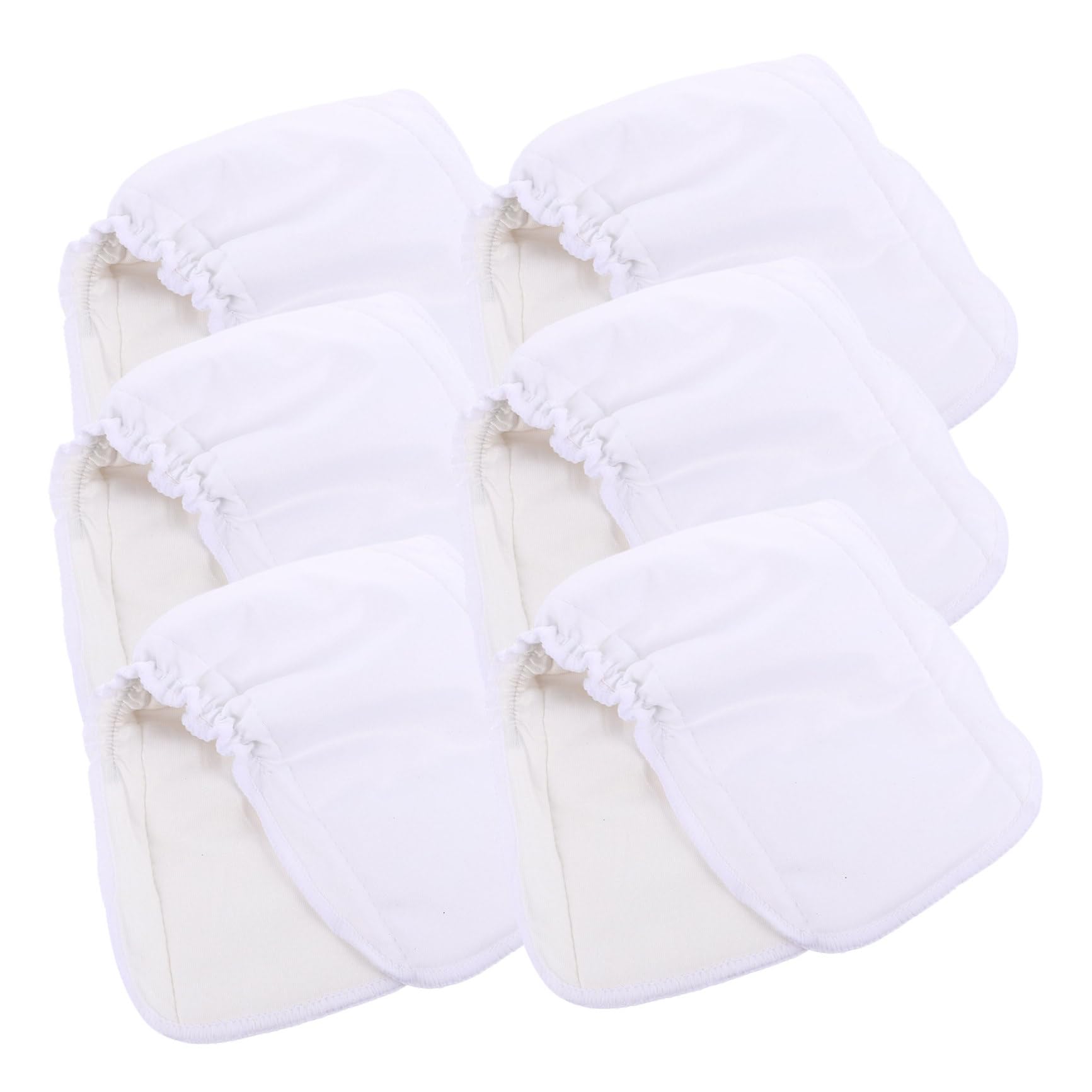 6 piezas Insertos de de Reutilizables de Bambú Forros Absorbentes y Transpirables para Bebés Material Ecológico Lavables y Cómodos para Recién Nacidos