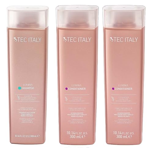 Tec Italia Lumina Pack para blanqueado, rubio, destacado y pelo de gris (paquete de 3)
