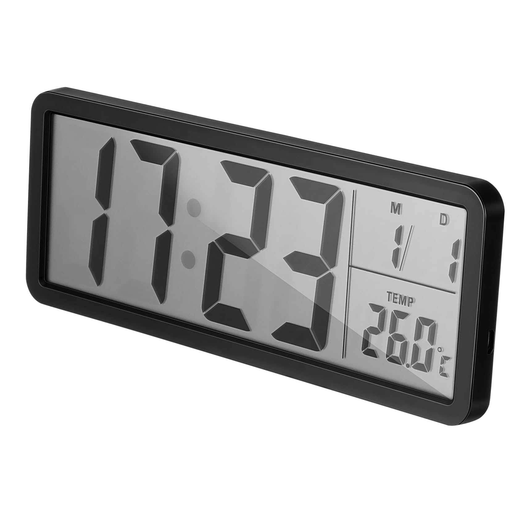 SOIMISS da Parete con Display LED Chiaro Temperatura e Integrati Sensori Ambientali per e Camera da Funzionamento Batteria
