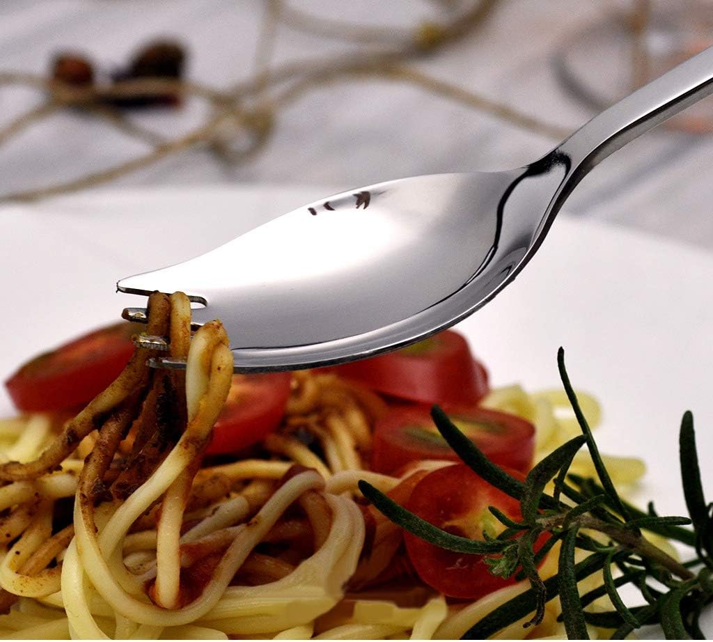 Uр Tо 60% оƒƒ Spork,Healthy & Eco-Friendly Spoon, Fork, Stainless Steel Sporks for Everyday Household Use and Outdoor Camping, Multifunctional Spork for Adults, Children, Senior Citizens and the Disabled, 2-Pack Suреr Sаlе 🛒 Spork,Healthy & Eco-Friendly Spoon, Fork, Stainless Steel Sporks for Everyday Household Use and Outdoor Camping, Multifunctional Spork for Adults, Children, Senior Citizens and the Disabled, 2-Pack