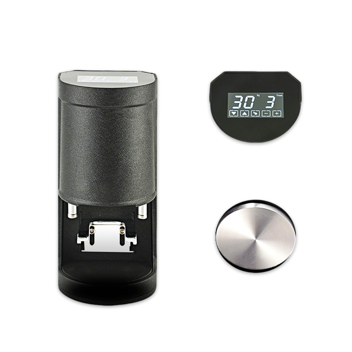 Pressino per caffè Professionale da 58 mm, pressino Automatico per Espresso, Controllo Continuo della Pressione, Design Antiaderente, Perfetto per Bar e ristoranti B-F
