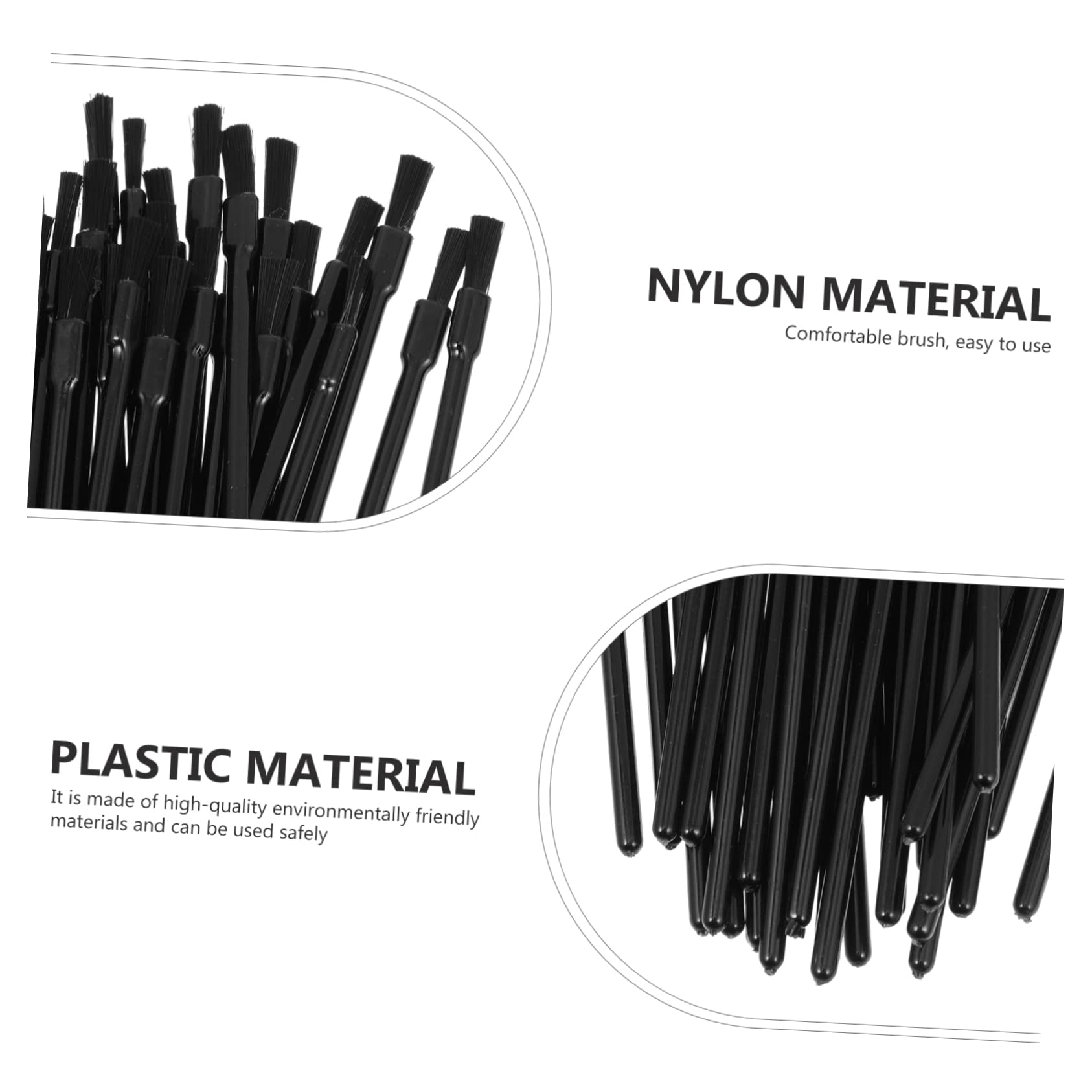 VICASKY Practical Lip Brush Set 100pcs Makeup Applicator Wands Lipstick Applicator Set