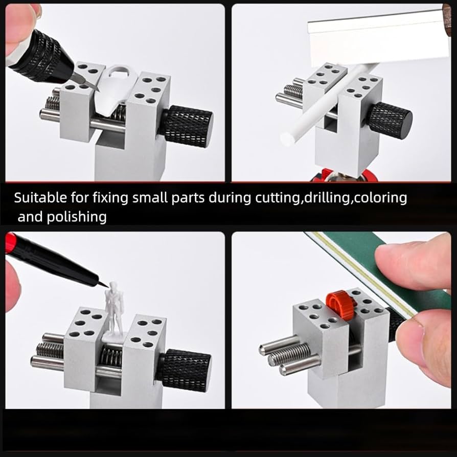 小物 vatie ANSAI Tabletop Vise Mini Vice Spherical Rotating Metal Base