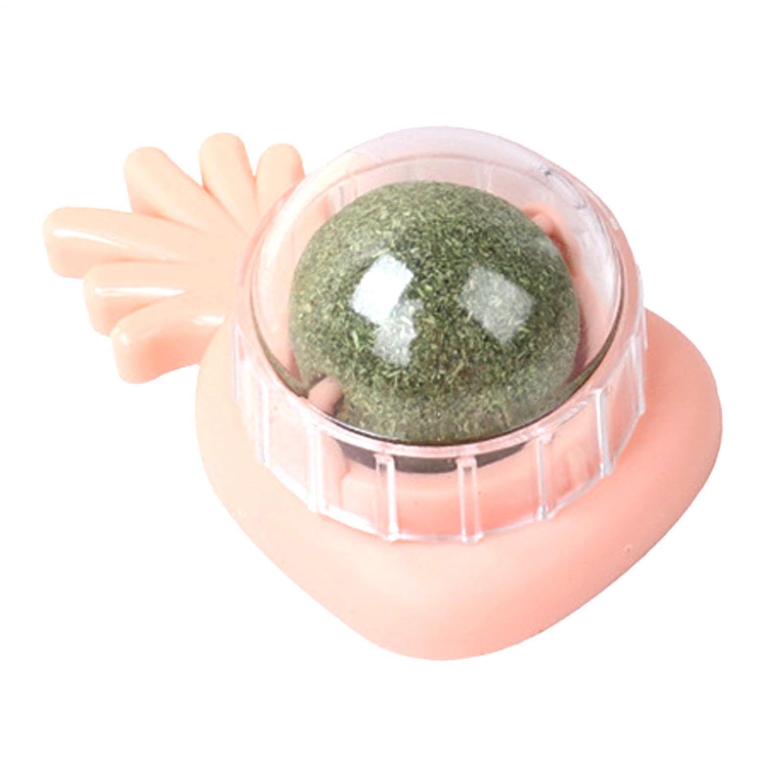Catnip Balls For Cats, Wall Cute Shape Interactive, Cat Mint Dangling Wall