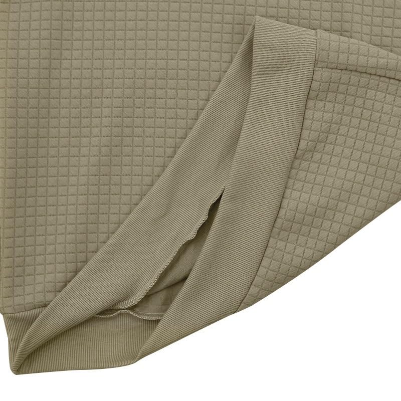 HARGLESMAN Mens Fashion Squares Color Block Hooded Sweatshirt with Elbow Patch4