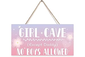 Purple Girl Cave Sign for 10 Dollars