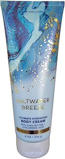 Bath & Body Works Saltwater Breeze Ultimate Hydration Body Cream Gift Set For Women, 8 Fl Oz (Saltwater Breeze)