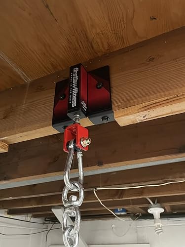 Miniatura 3 de Firstlaw Fitness Joist Mount 200 - Colgador pesado para saco de boxeo - para bolsas pesadas de 120 libras a 200 libras - Fabricado en los Estados