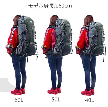 Amazon.co.jp: GuDeKe技術登山 大型 リュック 防水 縦走登山用